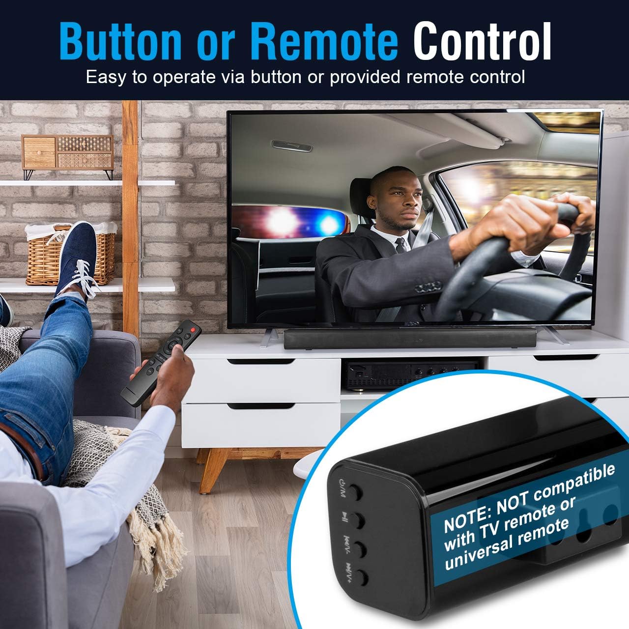29-Inch TV Sound Bar with Subwoofer, Bluetooth 5.0 Speakers R779