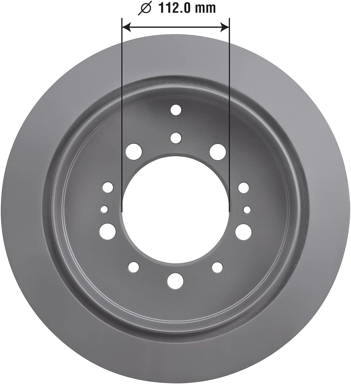 Pack of 2 Rear Brake Rotor C783405