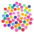 60PCS Plastic Number Balls I704