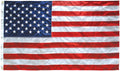 5' x 9.5' Reinforced Nylon American Flag with Header & Grommets H223