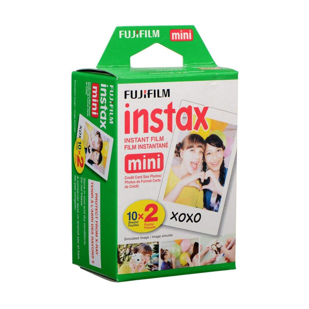 instax Mini Film Bundle 20 Pack, Rainbow 10 Pack, Shiny Star 10 Pack, Candy Pop 10 Pack G424