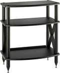 Espresso Turntable Stand with Vinyl Record Storage B22298