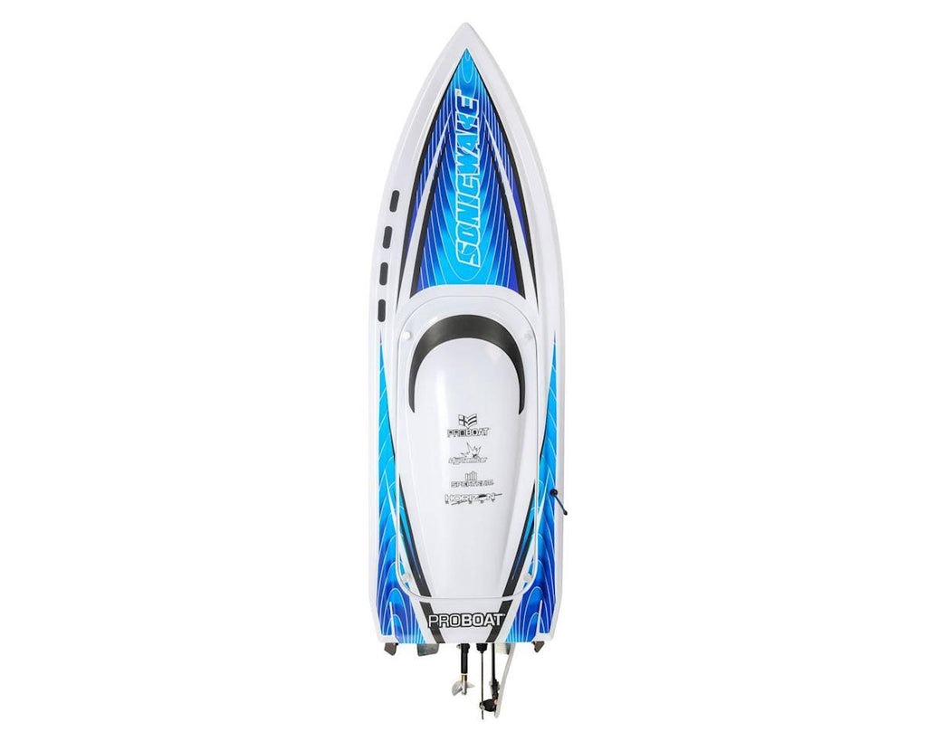 White Self-Righting Brushless Deep-V Boat U78203