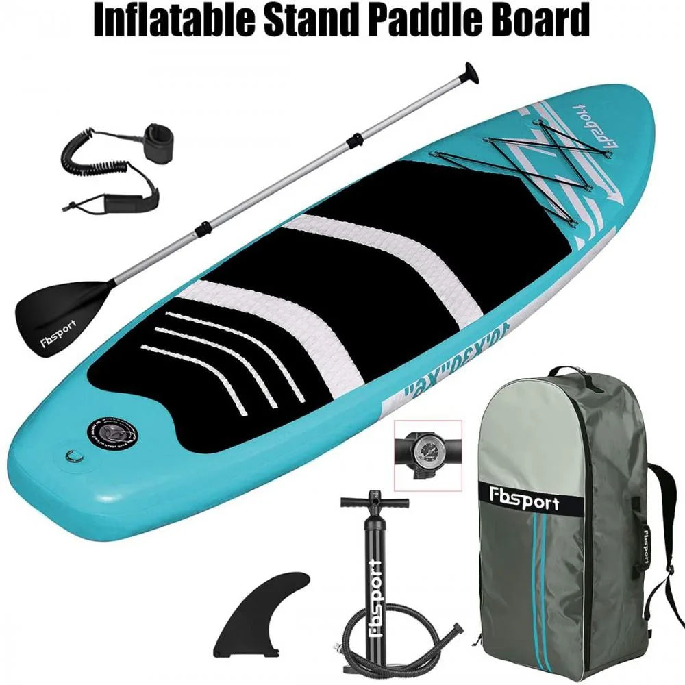 Inflatable Stand Up Paddle Board with Carry Bag, 11'x33"x 6 inches M71842