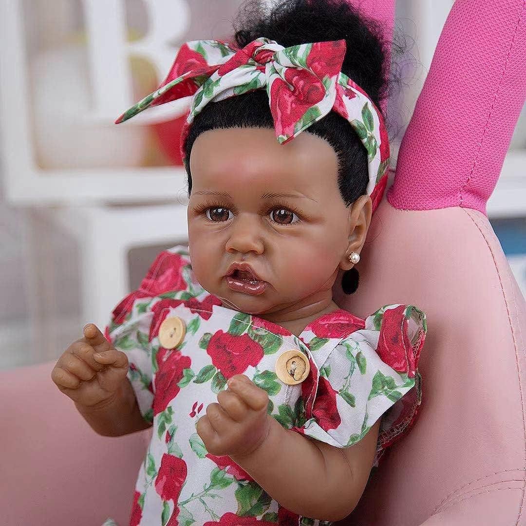 23 inches Full Silicone Vinyl Reborn Baby Doll D924390