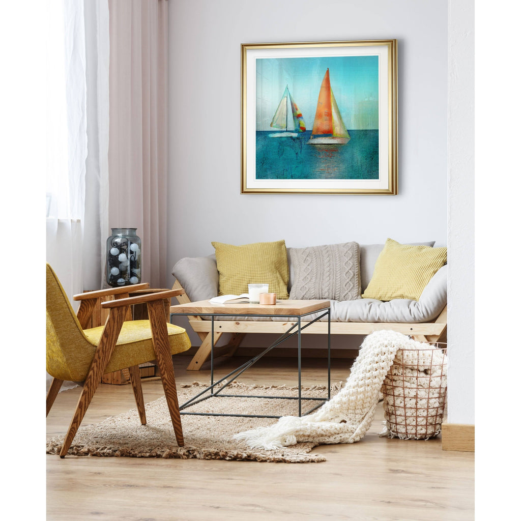 Framed Giclee Print 34x34 T432