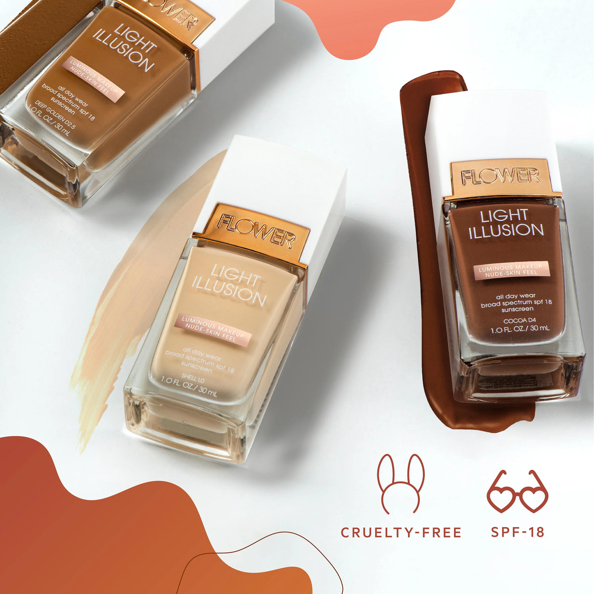 Porcelain Light Illusion Foundation D956