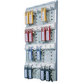 24-Tag Capacity Gray Plastic Key Rack G72874