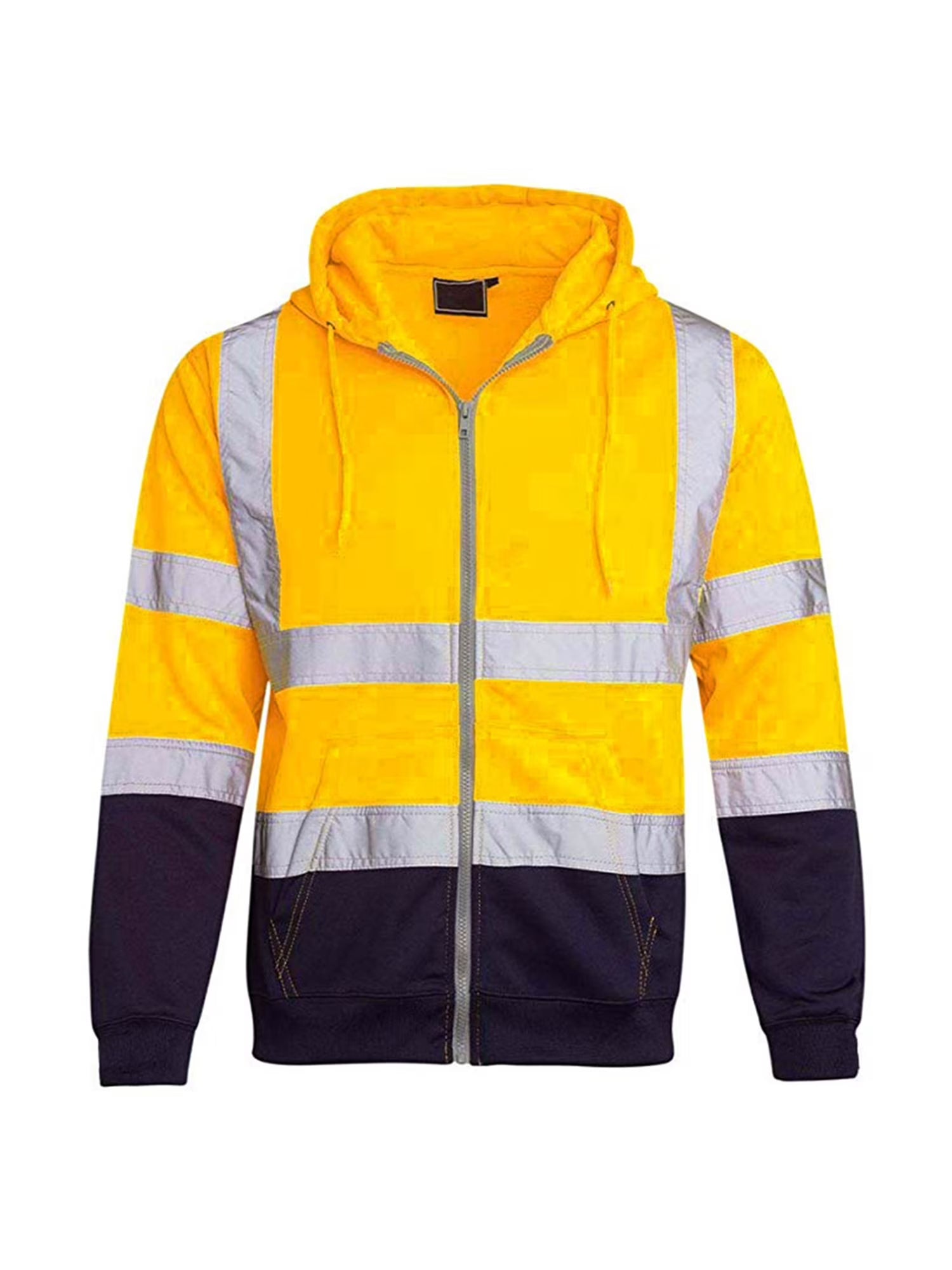 Hi Vis Reflective Hooded Sweatshirt O7019