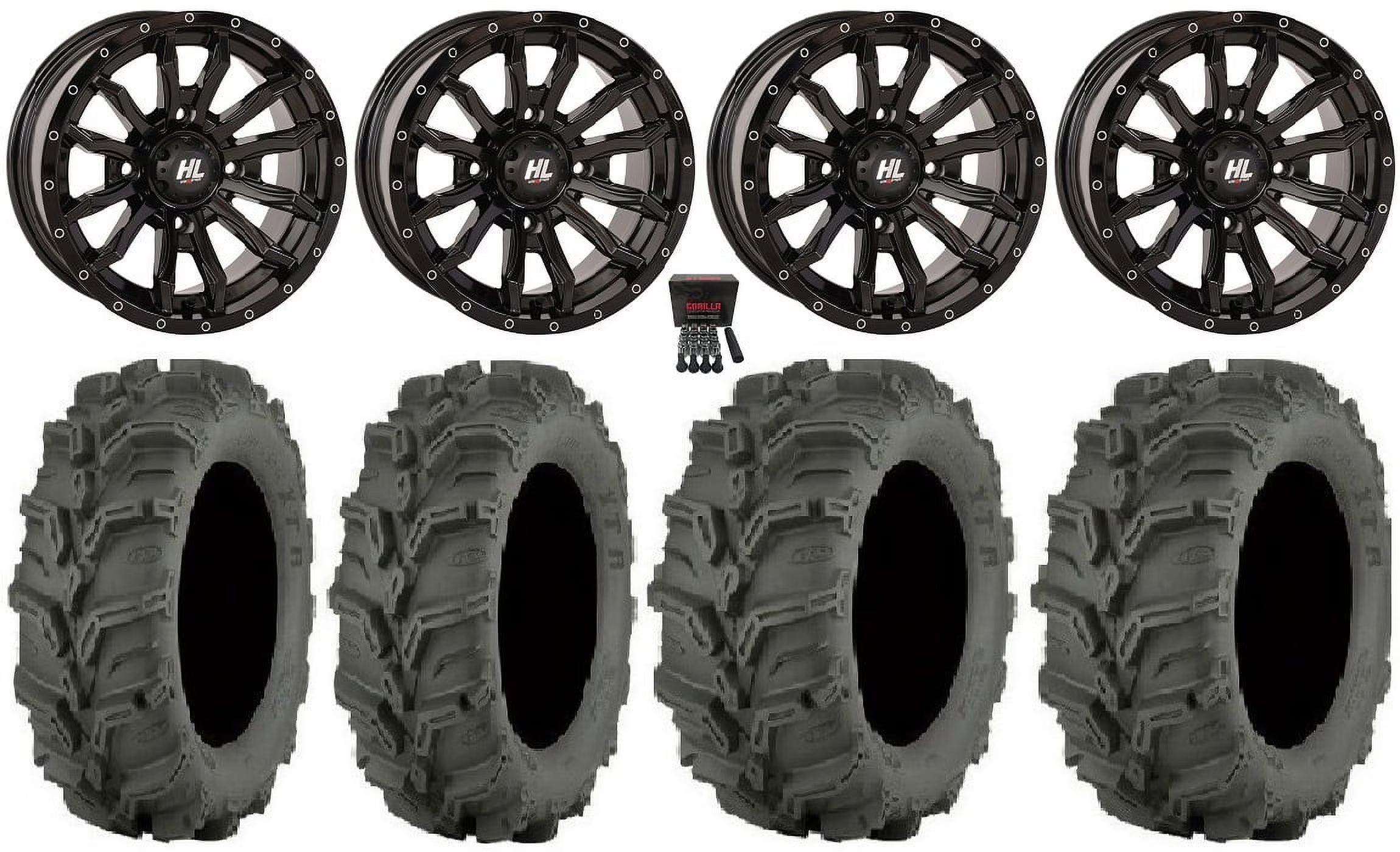 14" Wheels 27" Mud Lite XTR Tires F578
