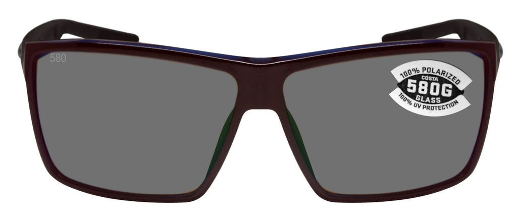 Shiny Black Gray 580G Sunglasses V3516