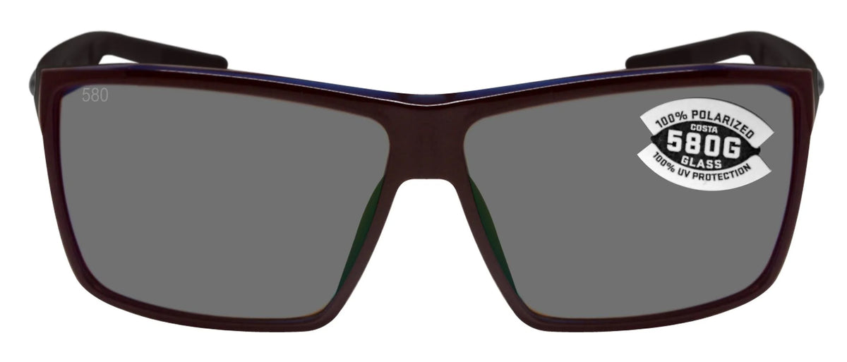 Shiny Black Gray 580G Sunglasses V3516