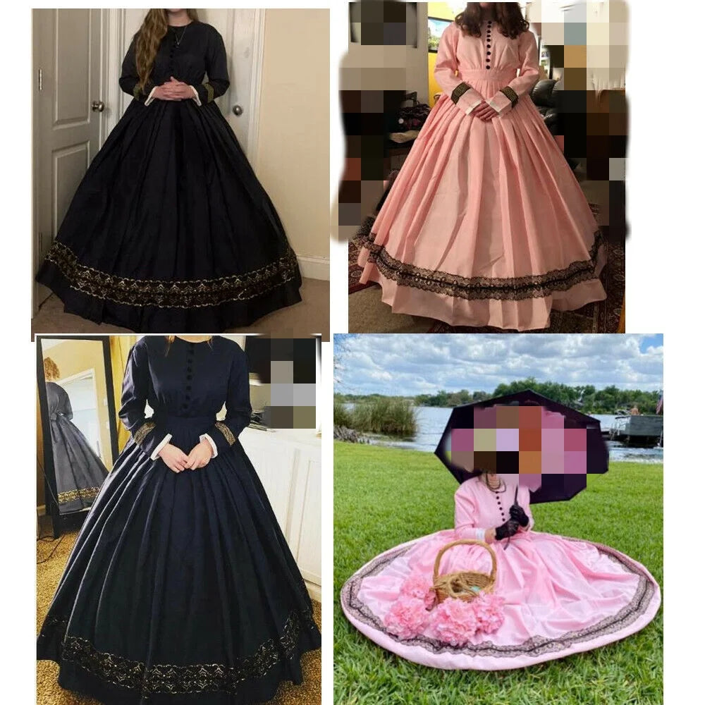 Victorian Costume Dress L116
