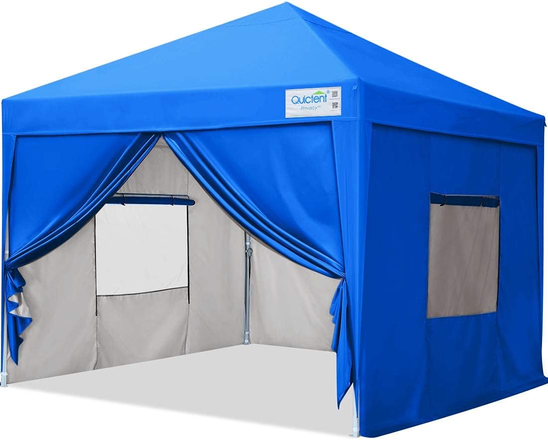 10x10 Pop up Canopy Tent with Sidewalls Waterproof P47148
