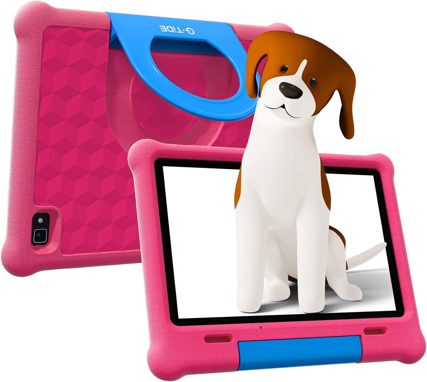 Kids Tablet 10 inch Android 11 32GB Quad-Core HD Dual Camera WiFi Bluetooth Blue O240149