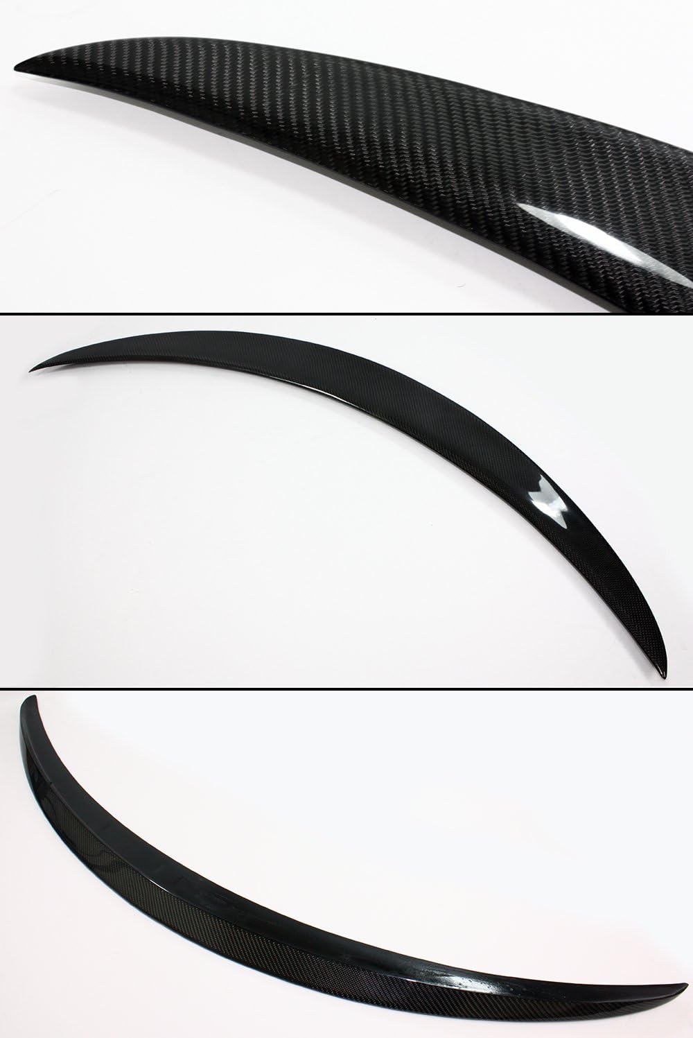 Carbon Fiber Rear Trunk Spoiler Wing U976