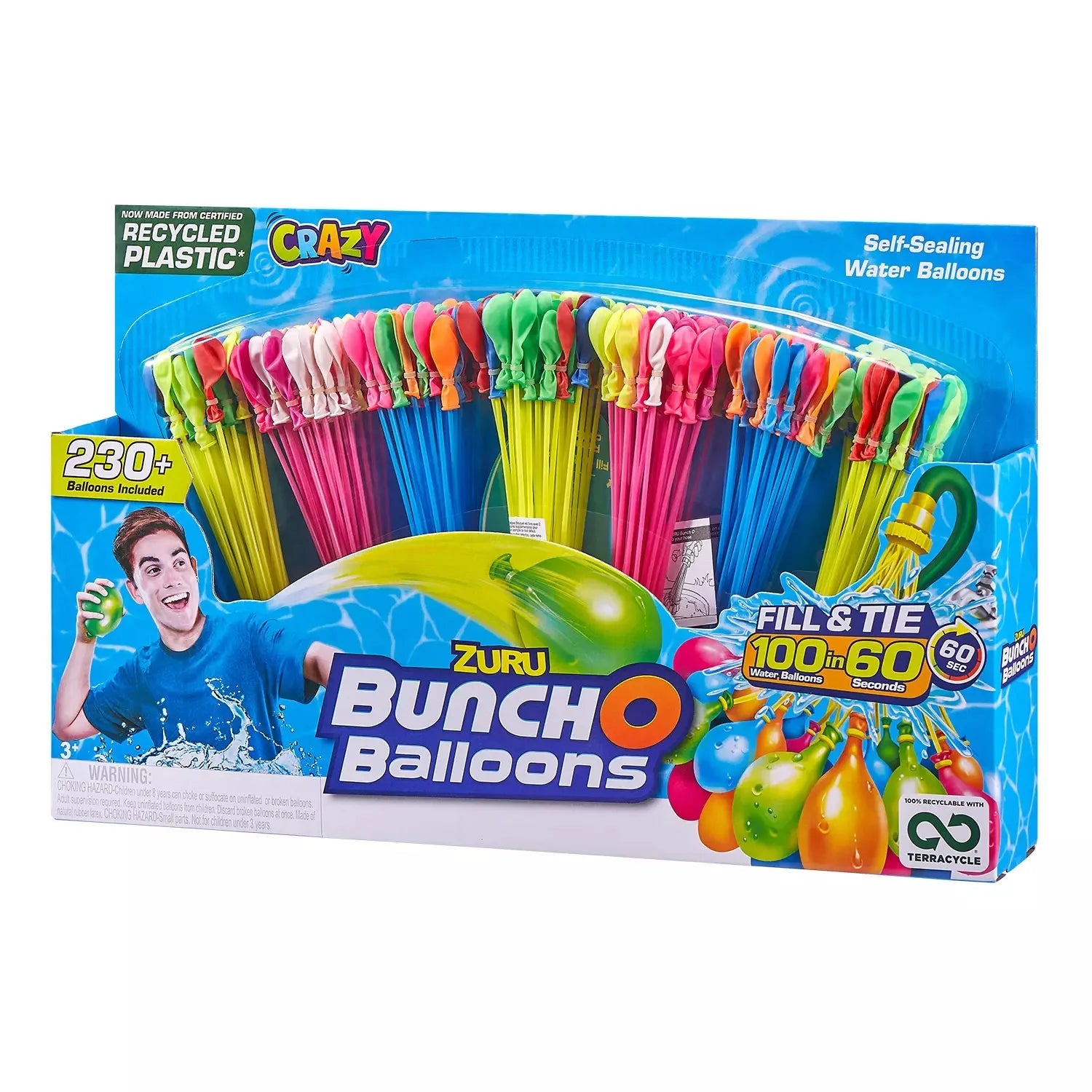 Crazy 7 Pack Balloons O939