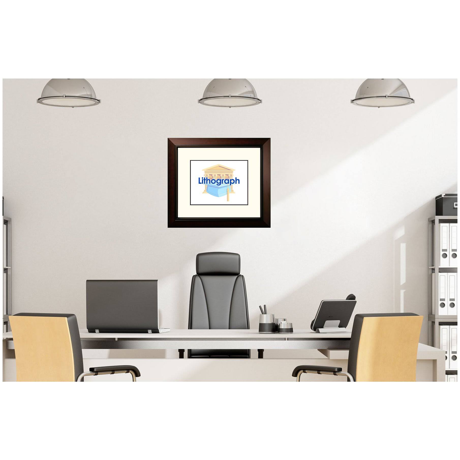 Framed Lithograph V97552