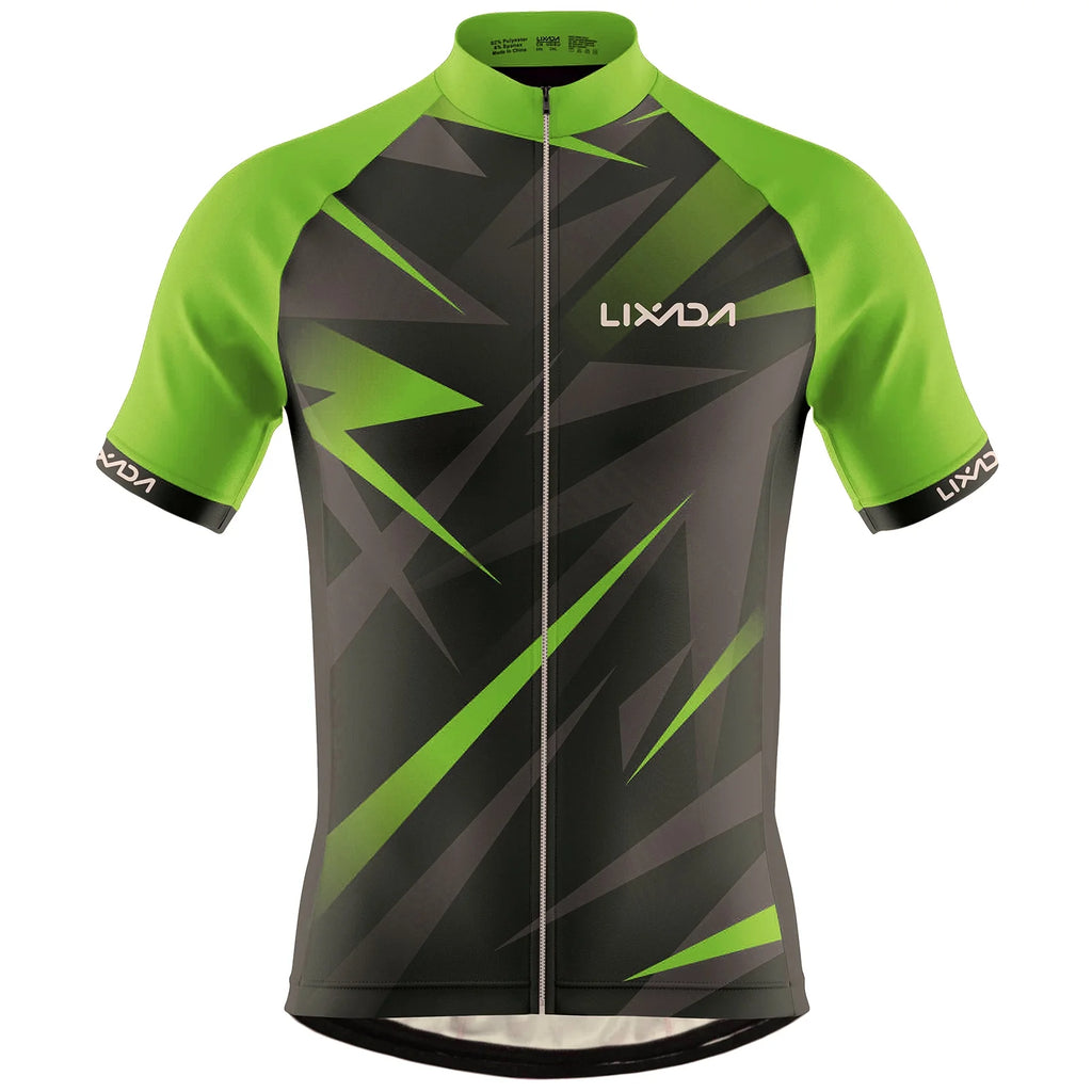 Men Cycling Jersey Short Sleeve Bike Shirt Padded Shorts MTB Clothing Suit Y27804