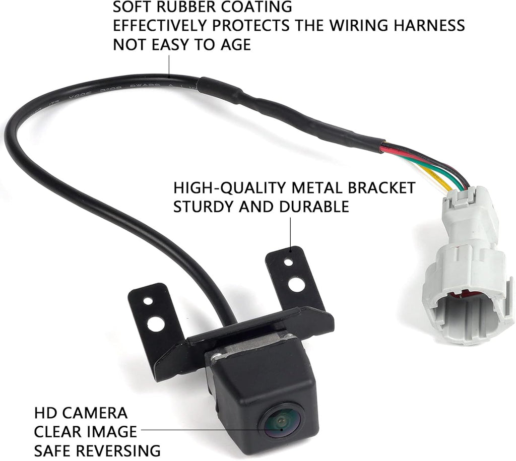 Rear View Backup Camera with Cable, Pack of 2 S8522