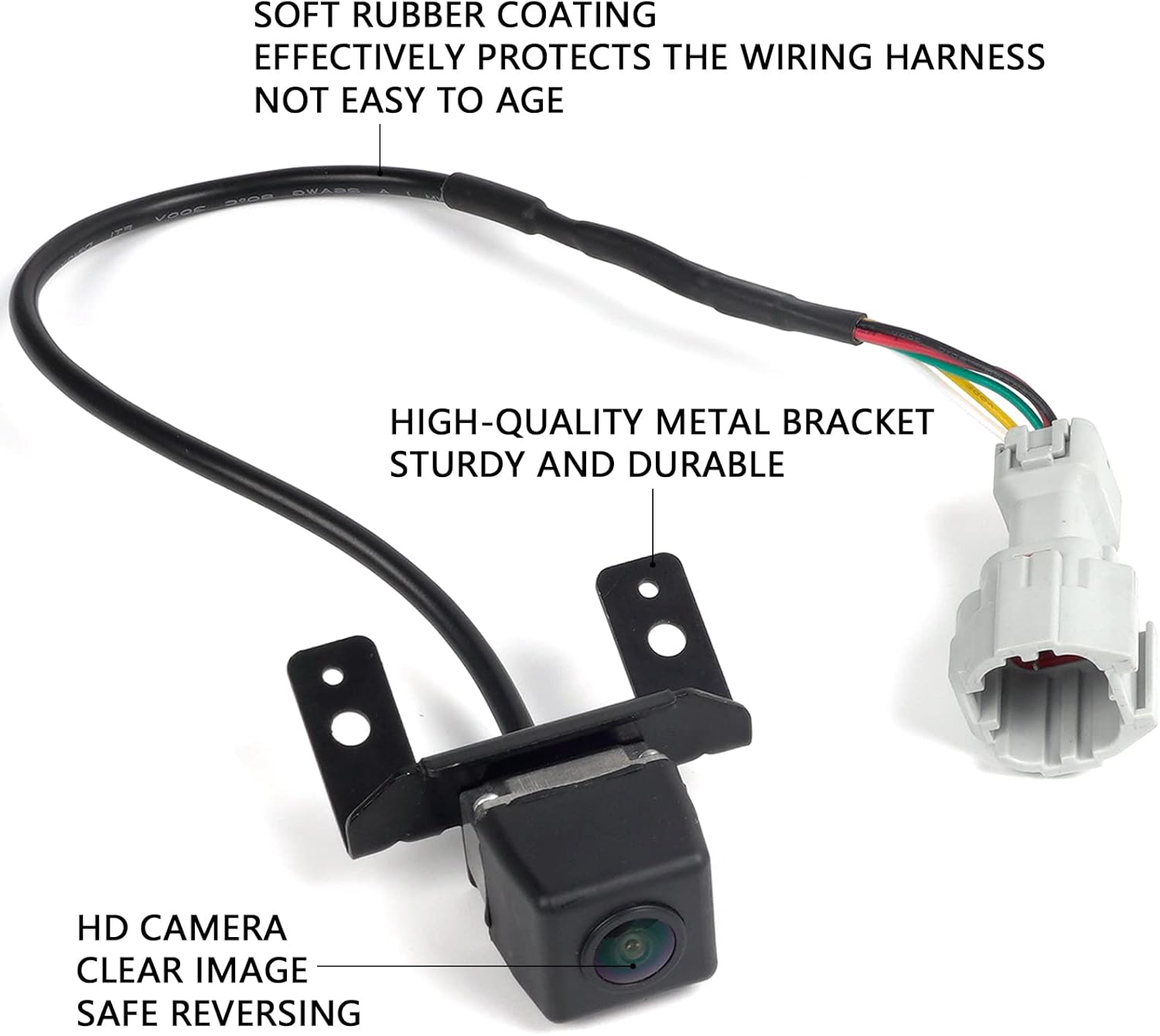 Rear View Backup Camera with Cable, Pack of 2 S8522