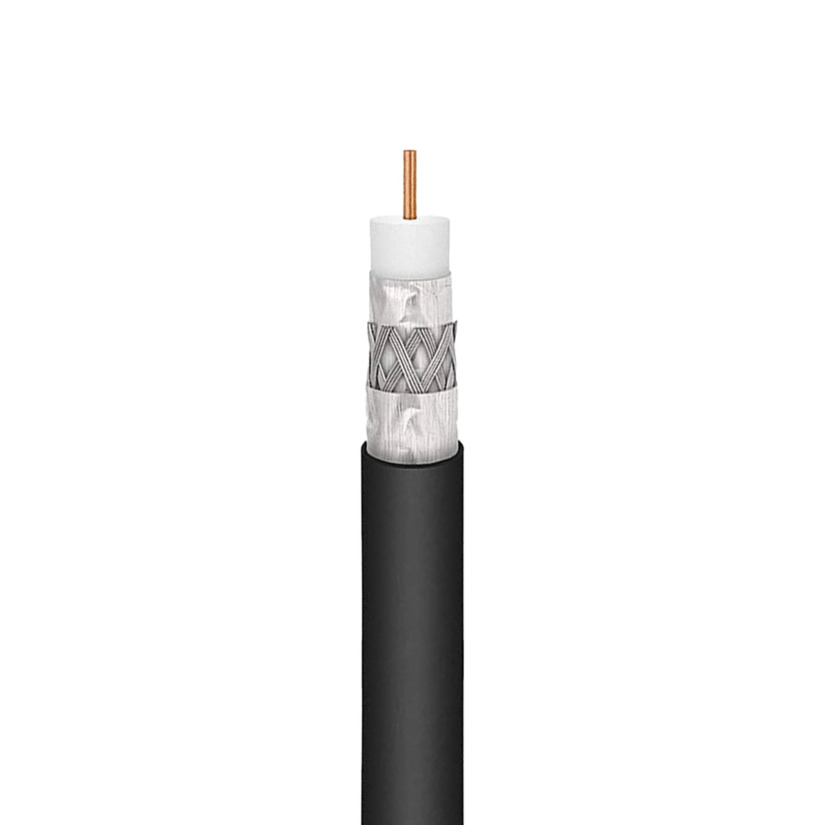 1000ft Black Outdoor Direct Burial Coaxial Cable T274987