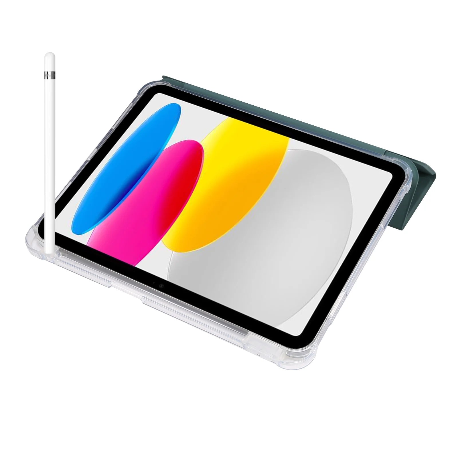 Pink Magnetic Shockproof Trifold Stand Case for iPad 10th Generation 10.9-inch O54409