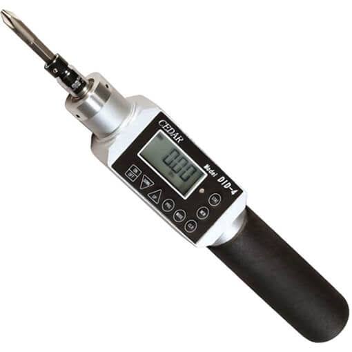 Cedar Digital Torque Screwdriver, 35 lb-in P836