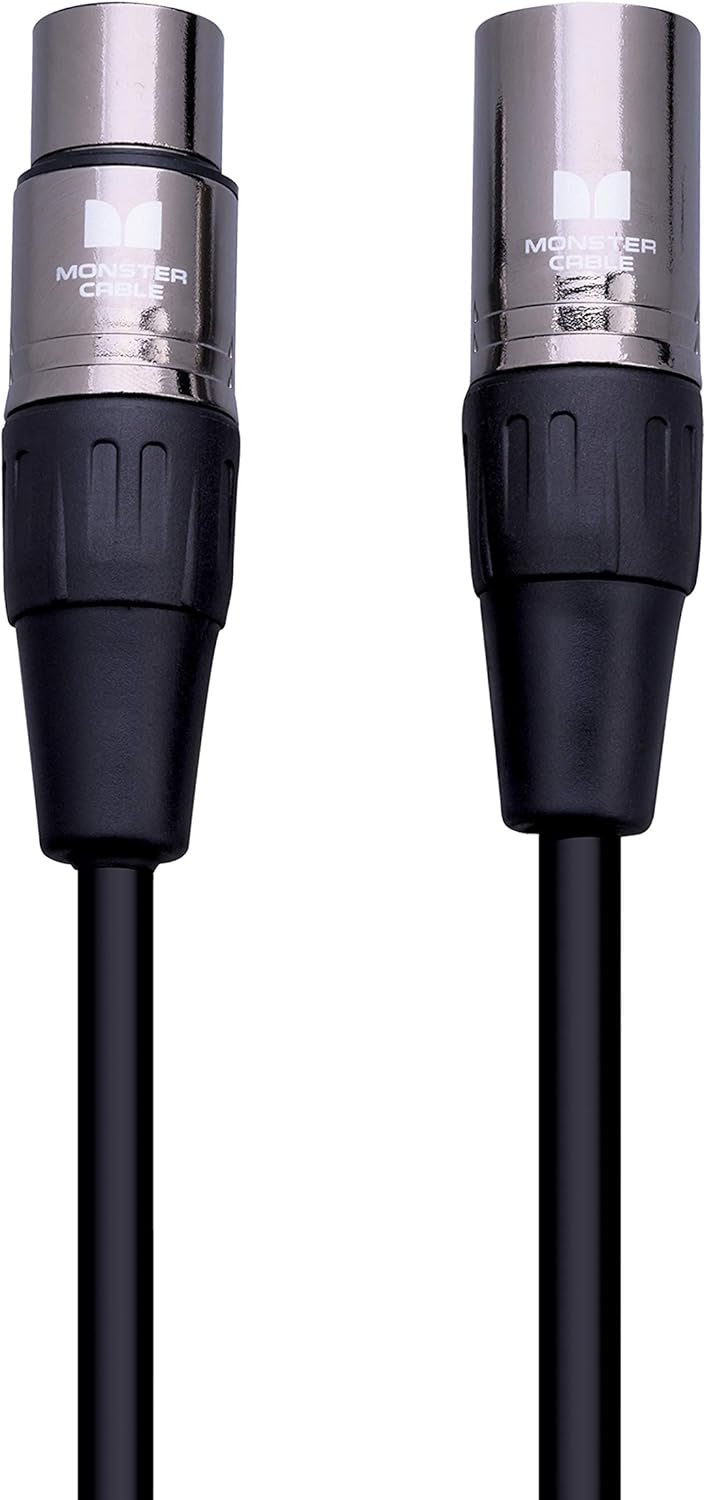5 ft Silver Contact XLR Microphone Cable Pack of 2 C131234