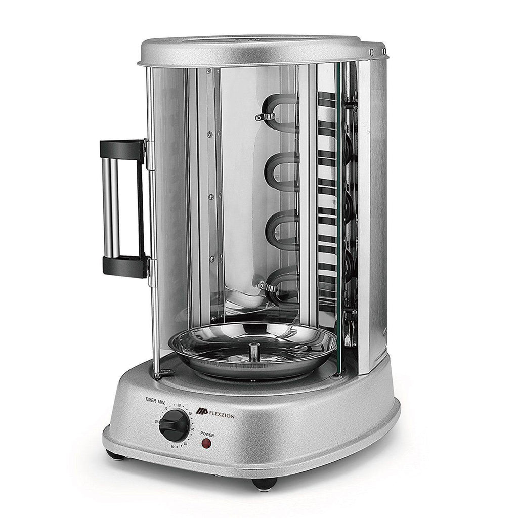 Vertical Tower Rotating Rotisserie Oven Grill T3832