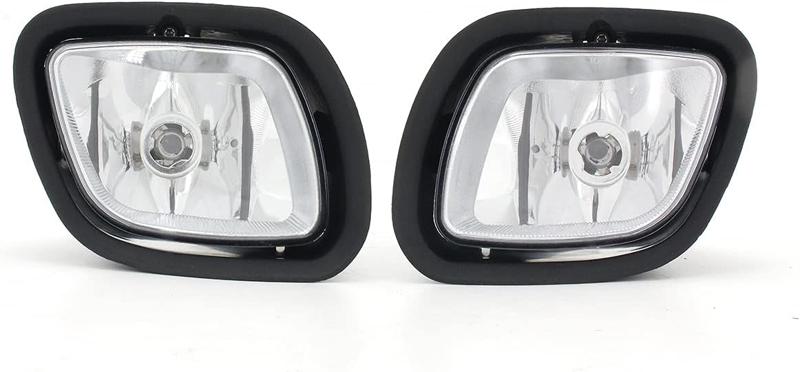 Pair Fog Lights with Bulbs Compatible with Freightliner Cascadia 08-17 Driver and Passenger Side R494779