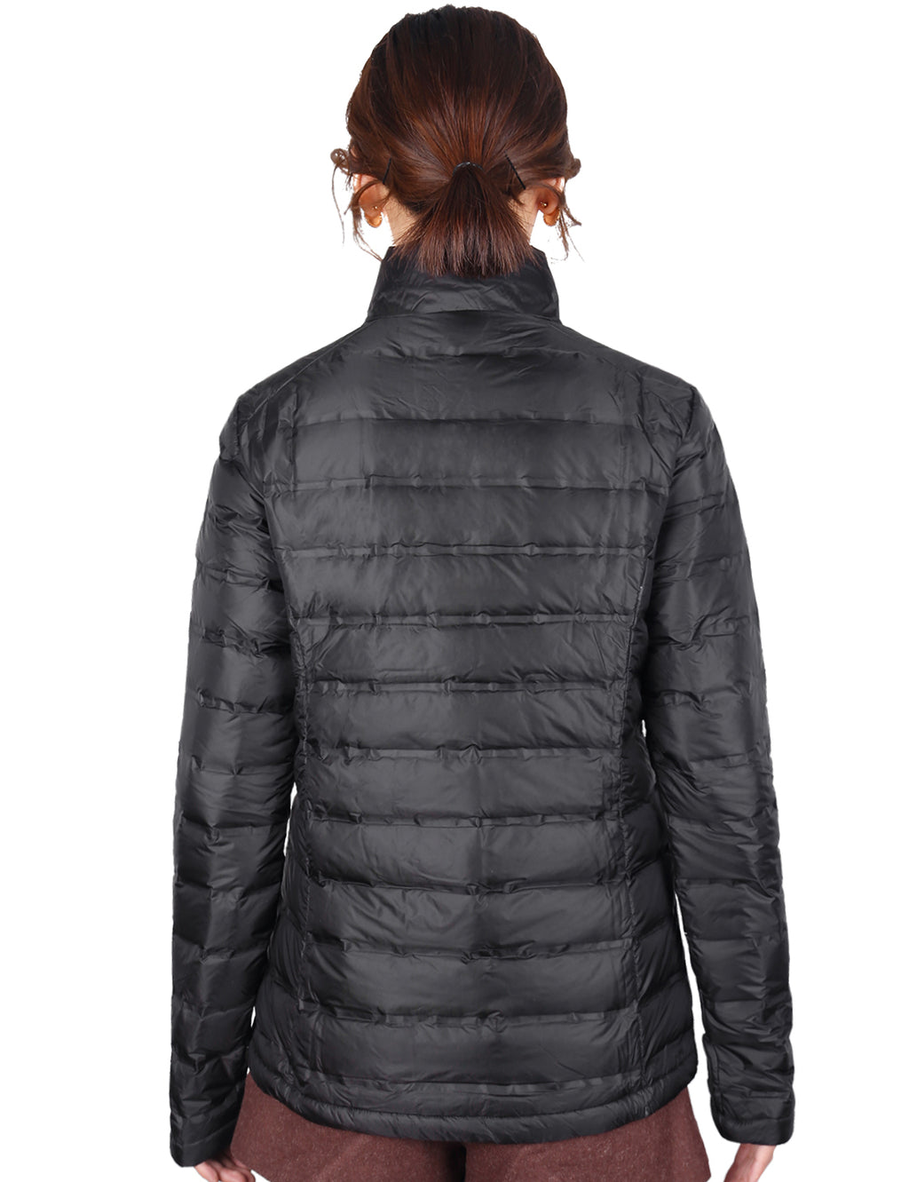 Packable Ultralight Quilted Down Puffer Coat L1317