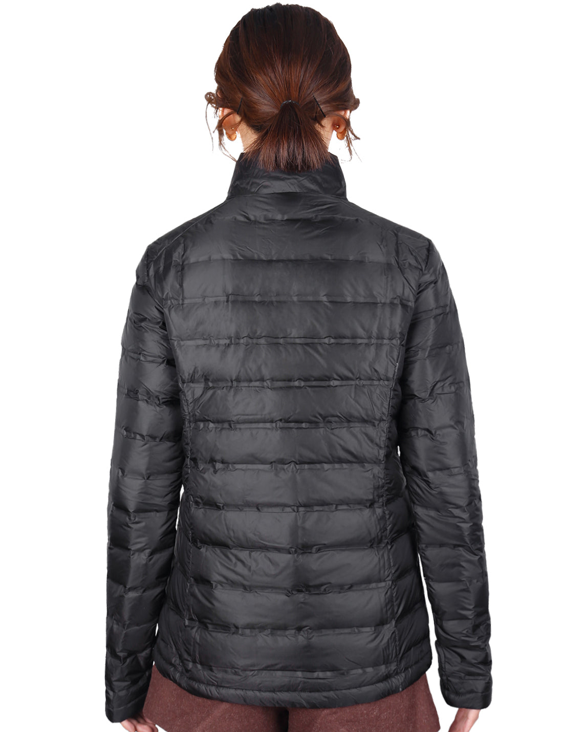 Packable Ultralight Quilted Down Puffer Coat L1317