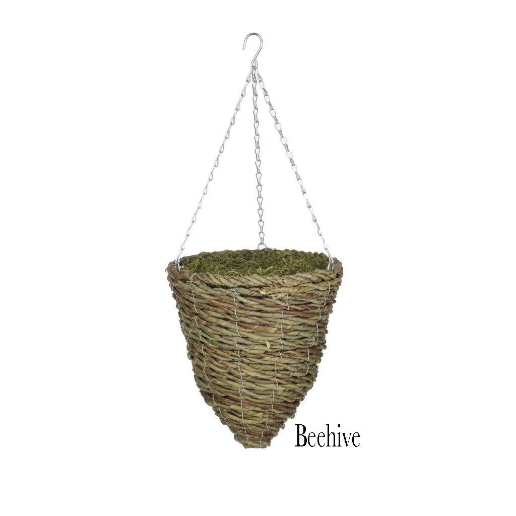 Artificial Hibiscus Hanging Basket Sunset Orange Z612107