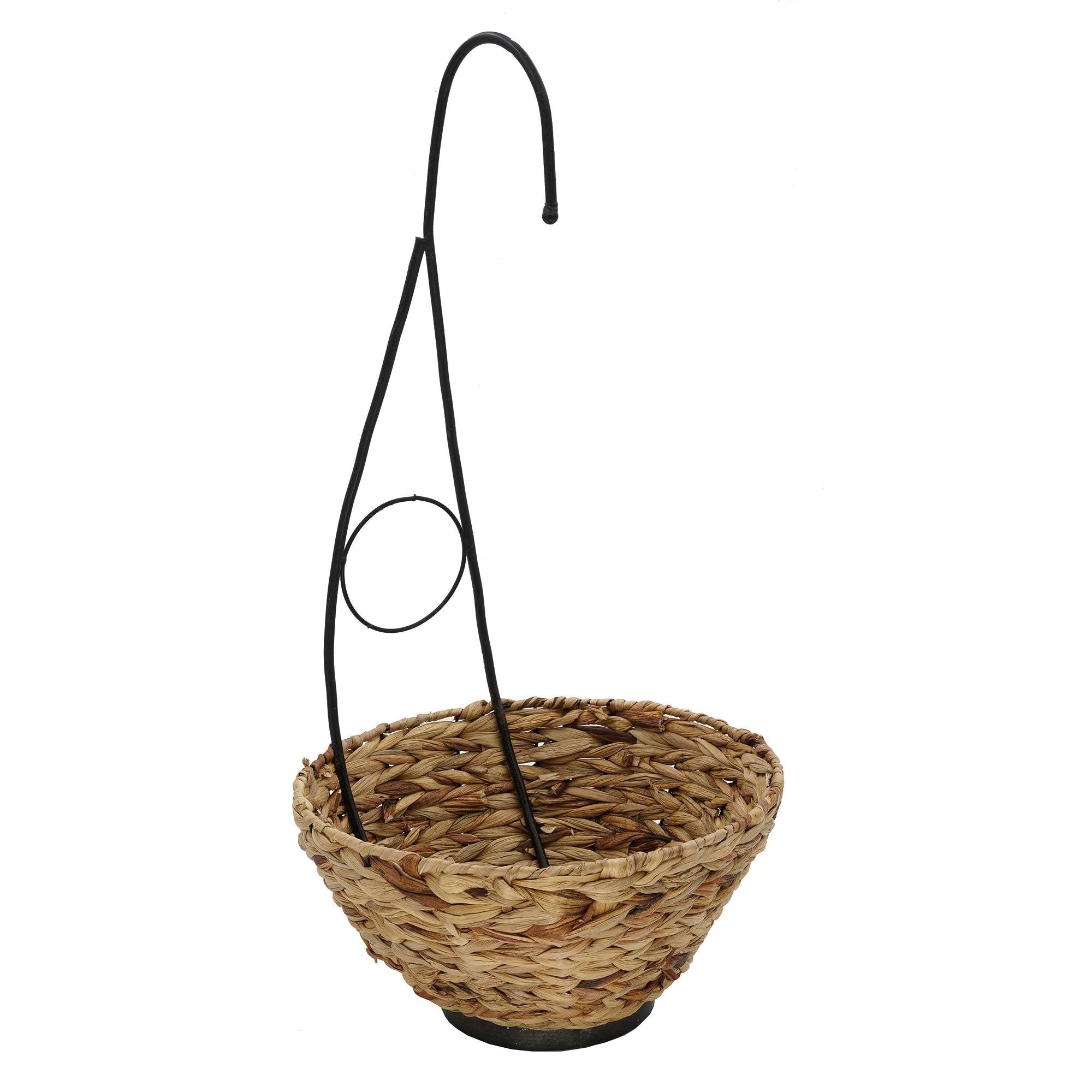 Artificial Hibiscus Hanging Basket Sunset Orange Z612107