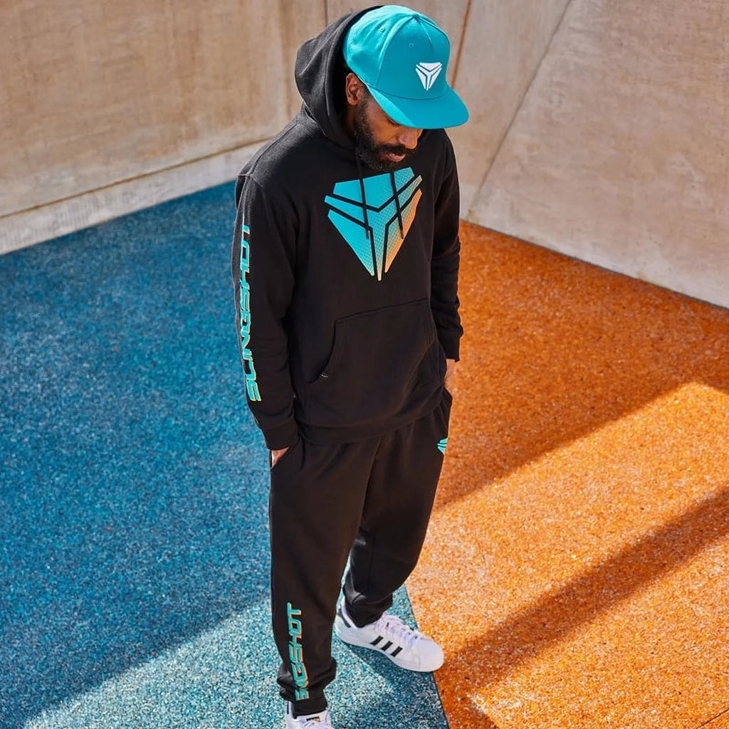 Black Unisex Hoodie Sweatshirt T12399