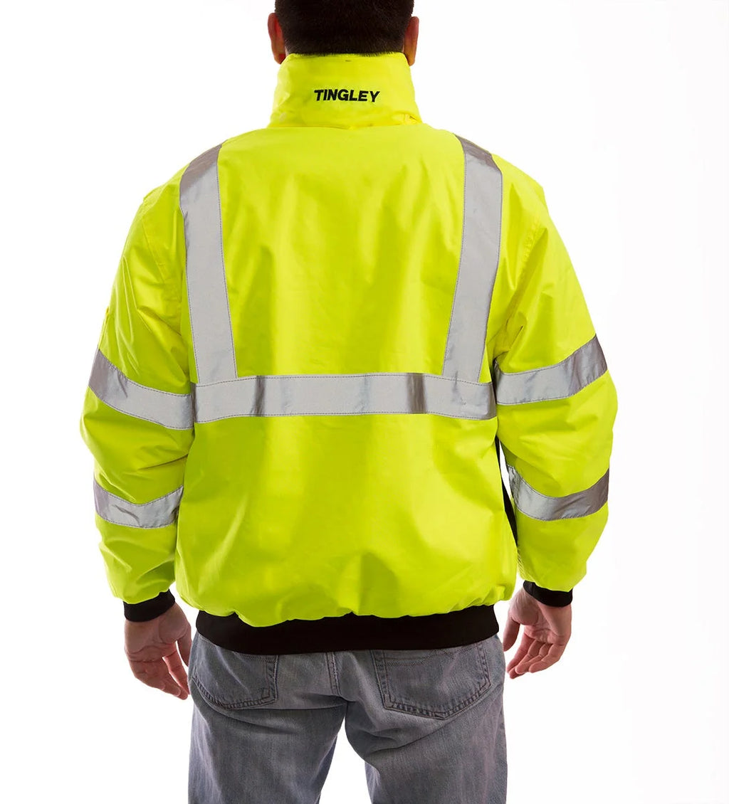 Lime Bomber Jacket - 2XL W581597