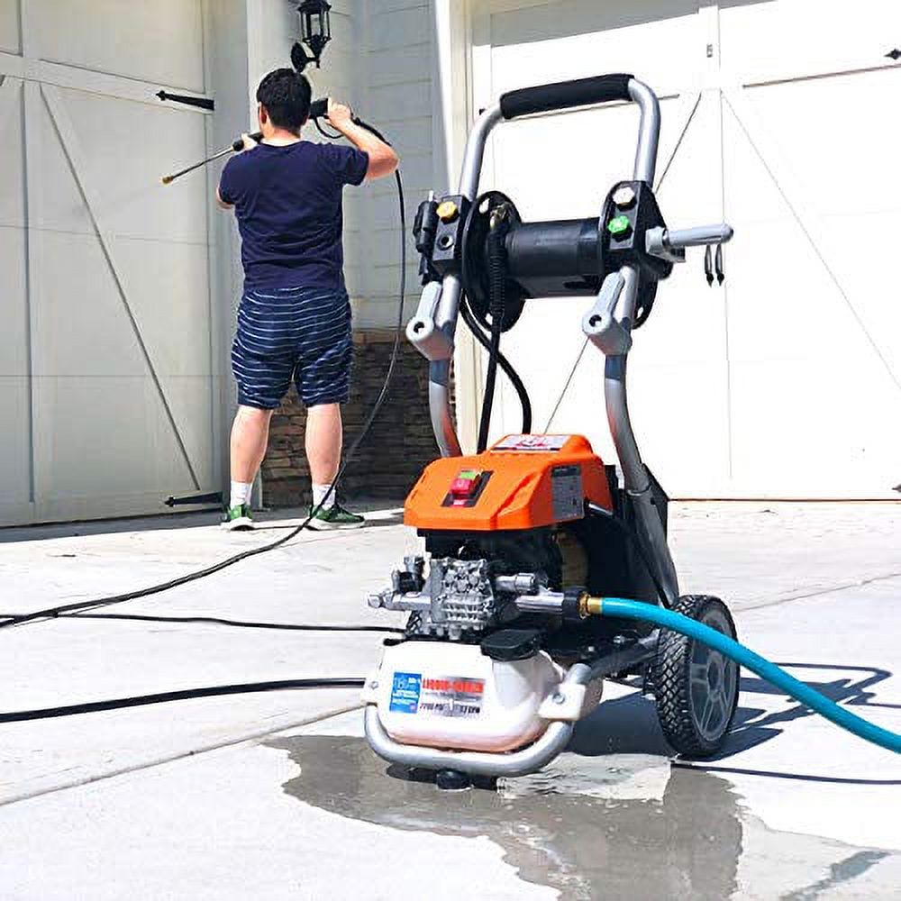 1.2 GPM 13 amp 2200 Psi Electric Pressure Washer with 25' Hose Reel V558275