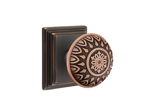 Oil Rubbed Bronze Single Dummy Knob A581444