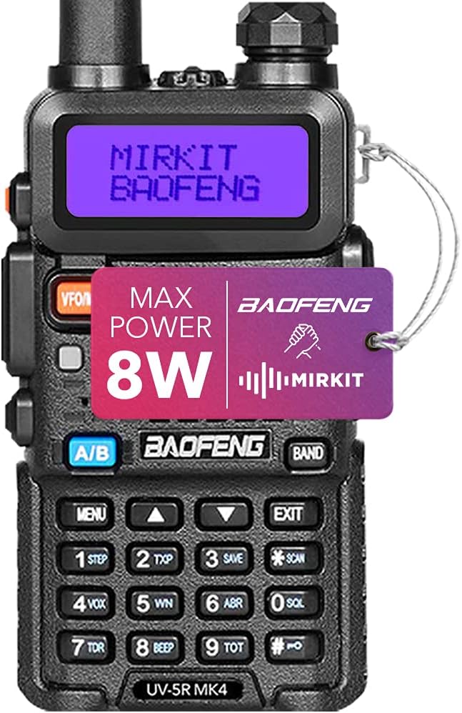 Two Way Radio Pack of 2 with 1800 mAh Li-Ion Battery Pack L158