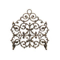 Antique Gold Iron Fireplace Screen W777