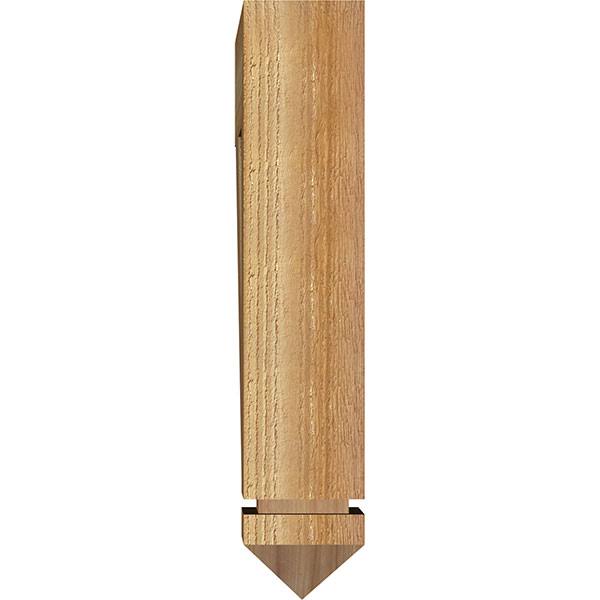 4 inch x 20 inch x 20 inch Western Red Cedar Bracket Z7019