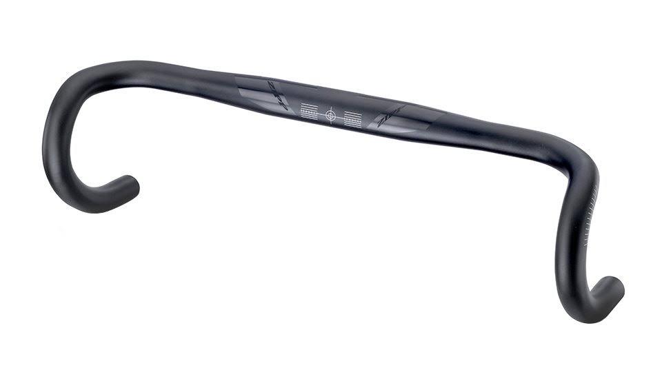 Aluminum Drop Handlebar, 31.8mm, 38cm, Beyond Black U6144