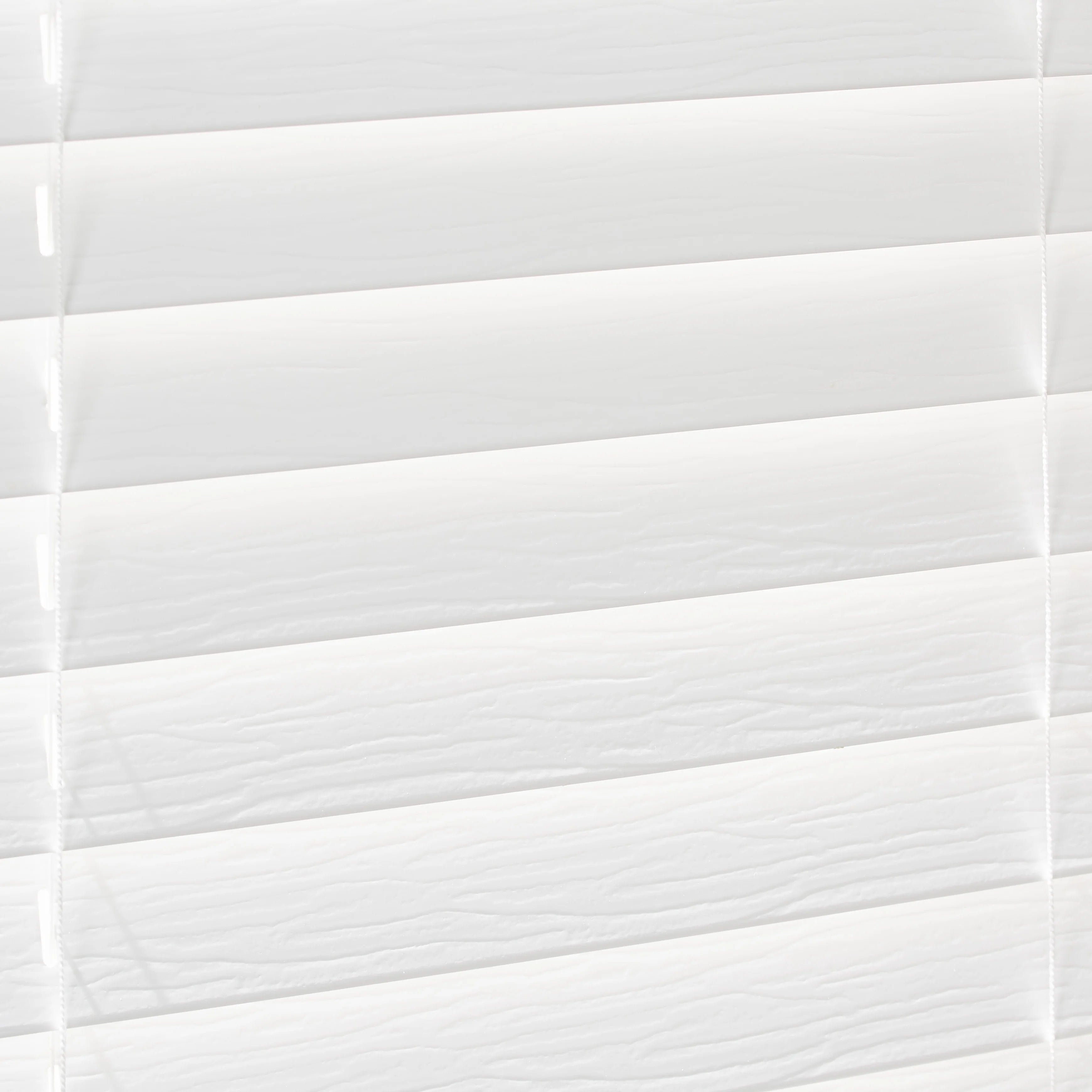 White 2-inch Cordless Faux Wood Horizontal Window Blinds G329