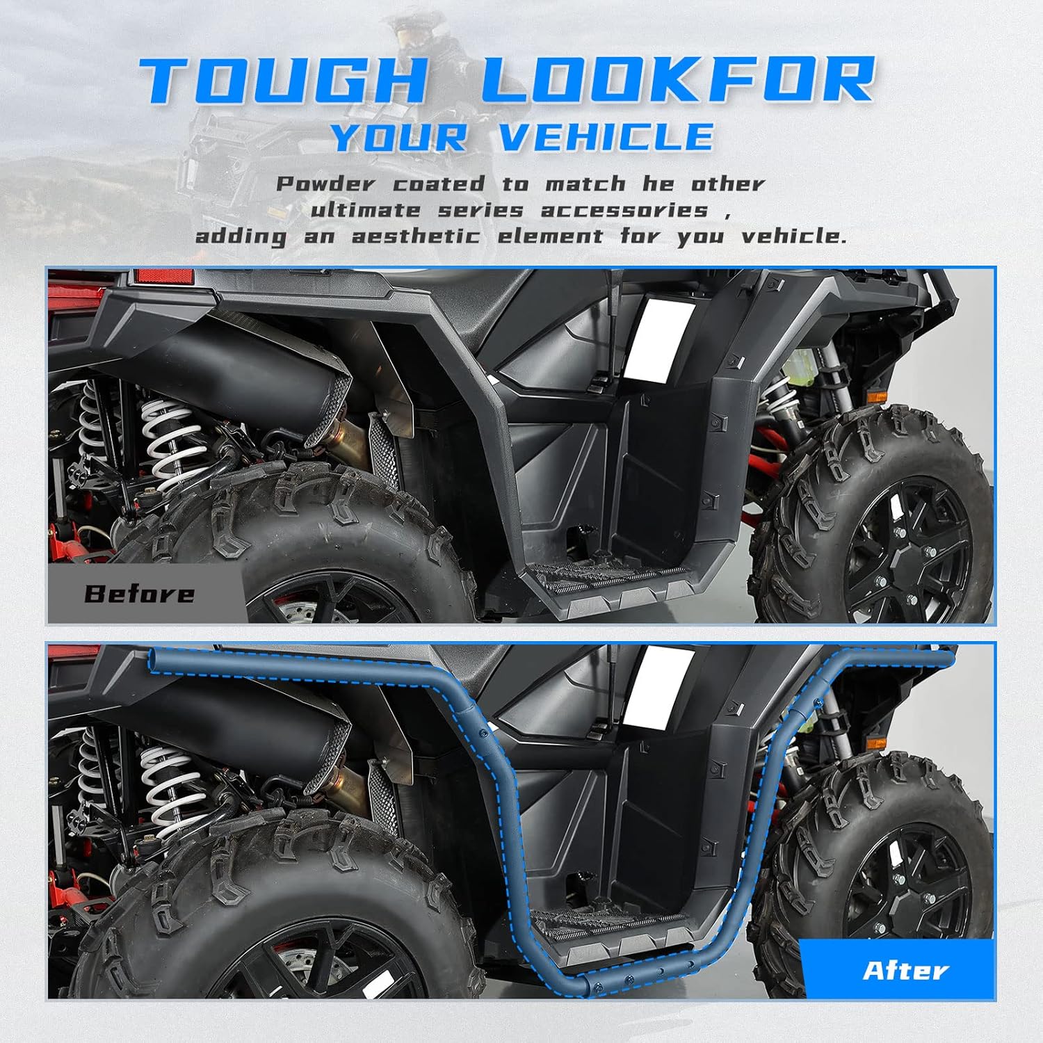 ATV Side Bumper Protection Frame L410113