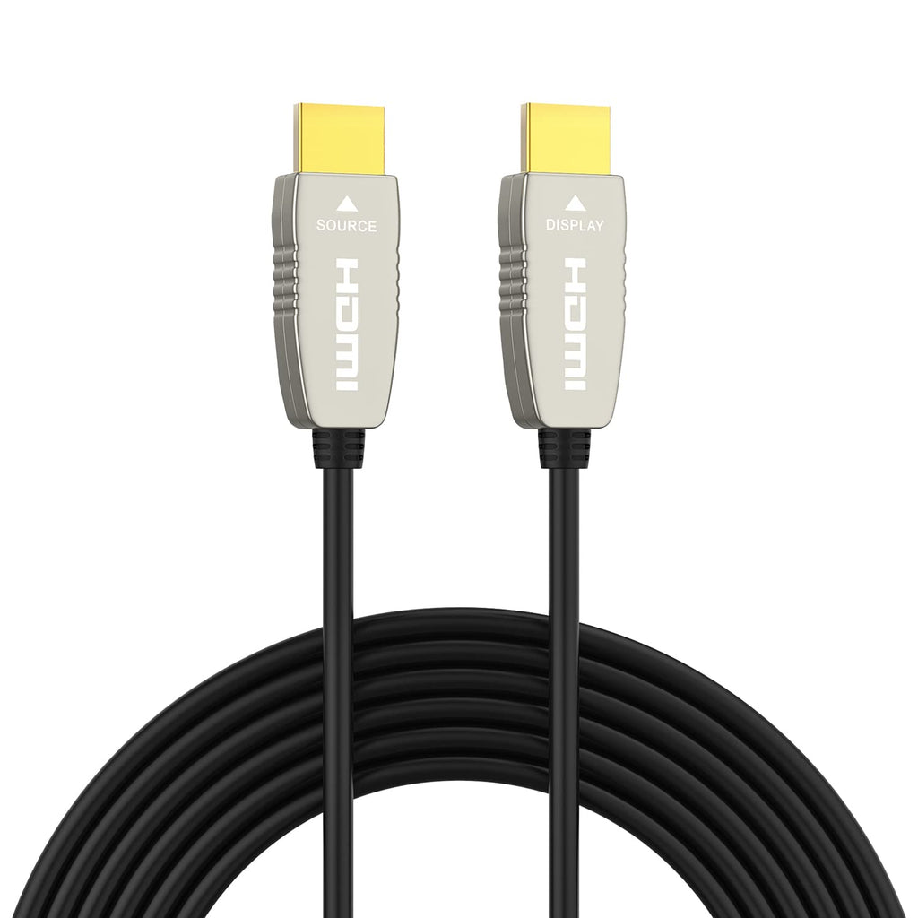 Fiber HDMI Cable 4K60HZ HDR 100 feet HDMI2.0b Cable, 18.2 Gbps, ARC, HDR10, Dolby Vision, HDCP2.2, 4:4:4, Ultra Slim and Flexible HDMI Optic Cable 30m R728