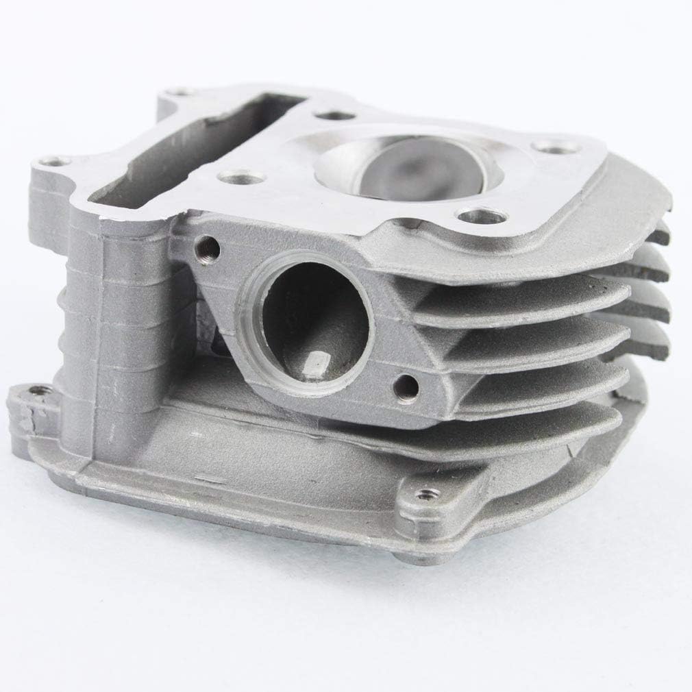 57.4mm Bore 150cc GY6 Engine Rebuild Kit Cylinder Head Pack of 2 D786
