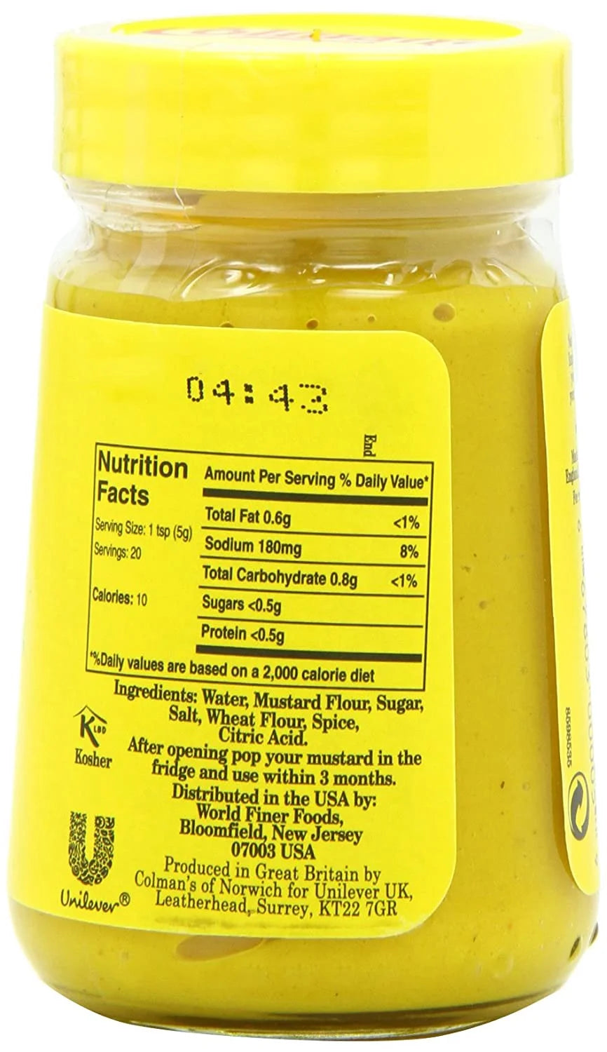 3.53 oz English Mustard F1565