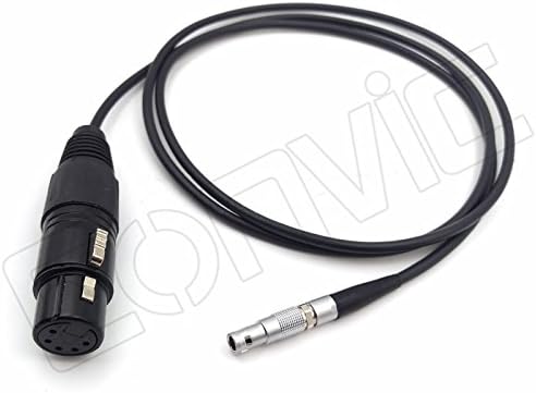 5 Pin Plug to Female XLR Connector Audio Cable Pack of 2 I2164